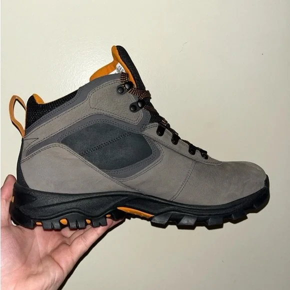 Timberland Mt. Maddsen Waterproof Mid Medium Grey Boots - Picture 5 of 7